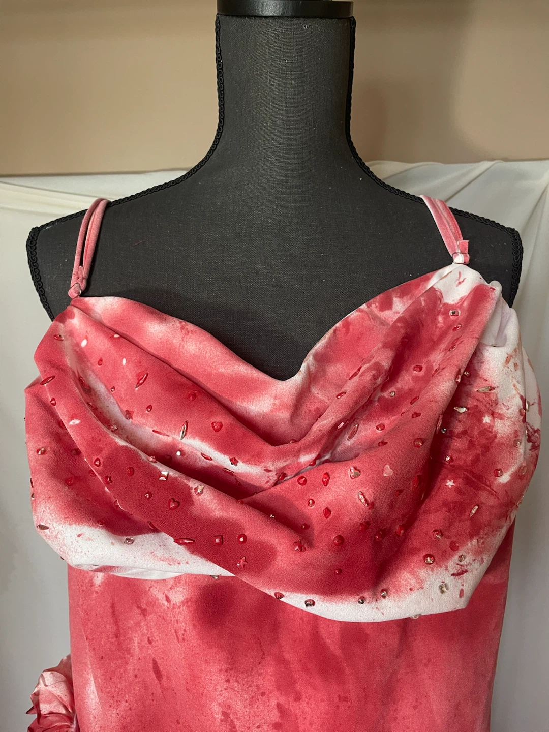 Carrie inspired bloody prom dress size L - photo 2