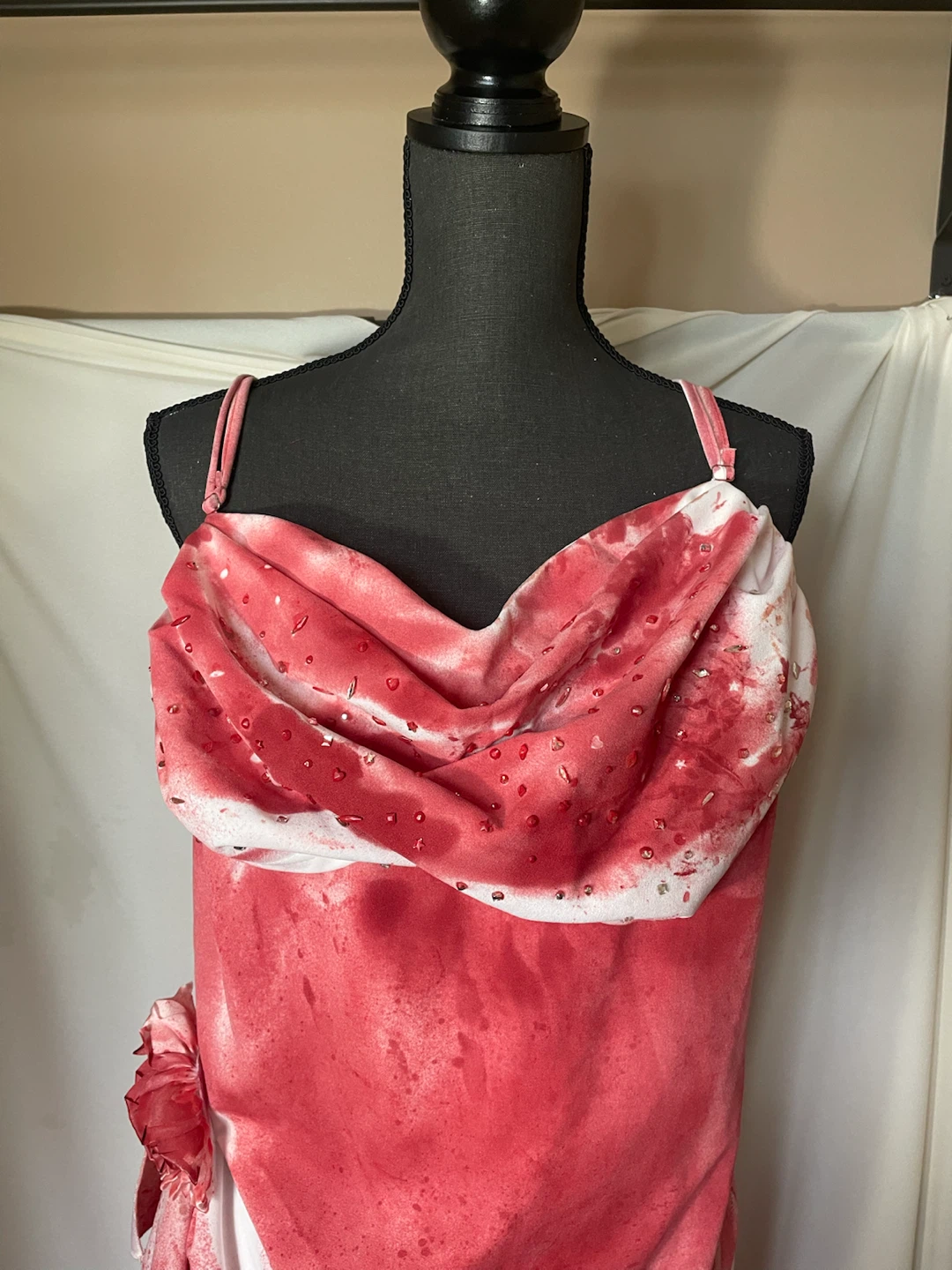 Carrie inspired bloody prom dress size L - photo 3