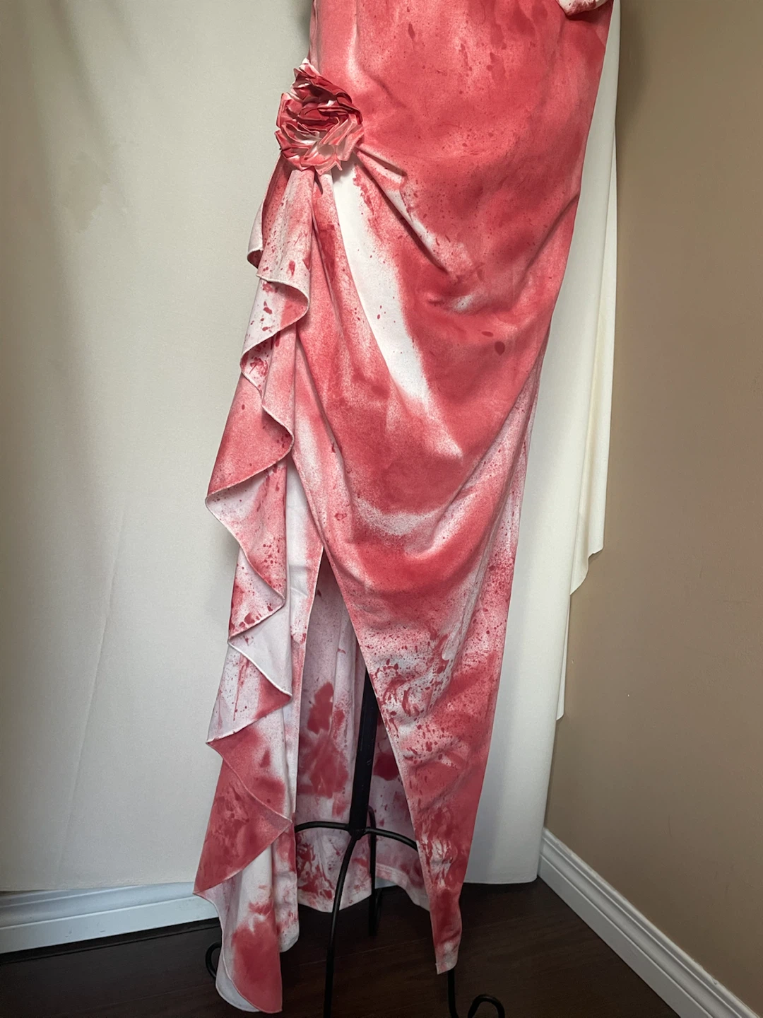 Carrie inspired bloody prom dress size L - photo 4