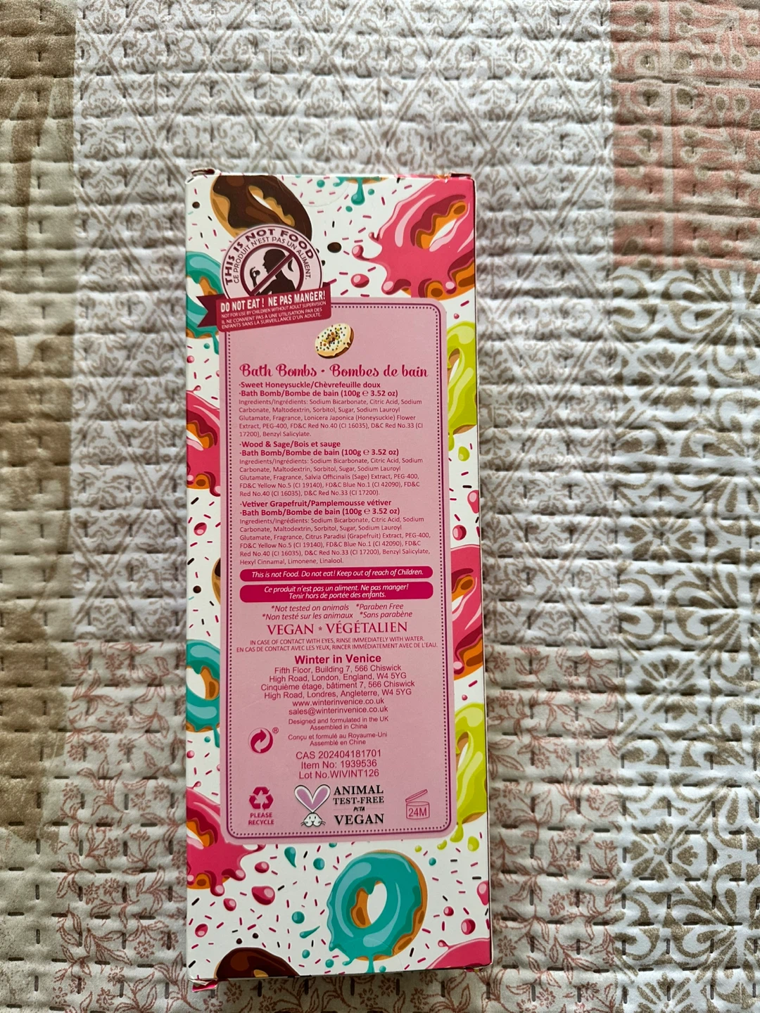 Winter in Venice Donut Bath Bomb Set - photo 2