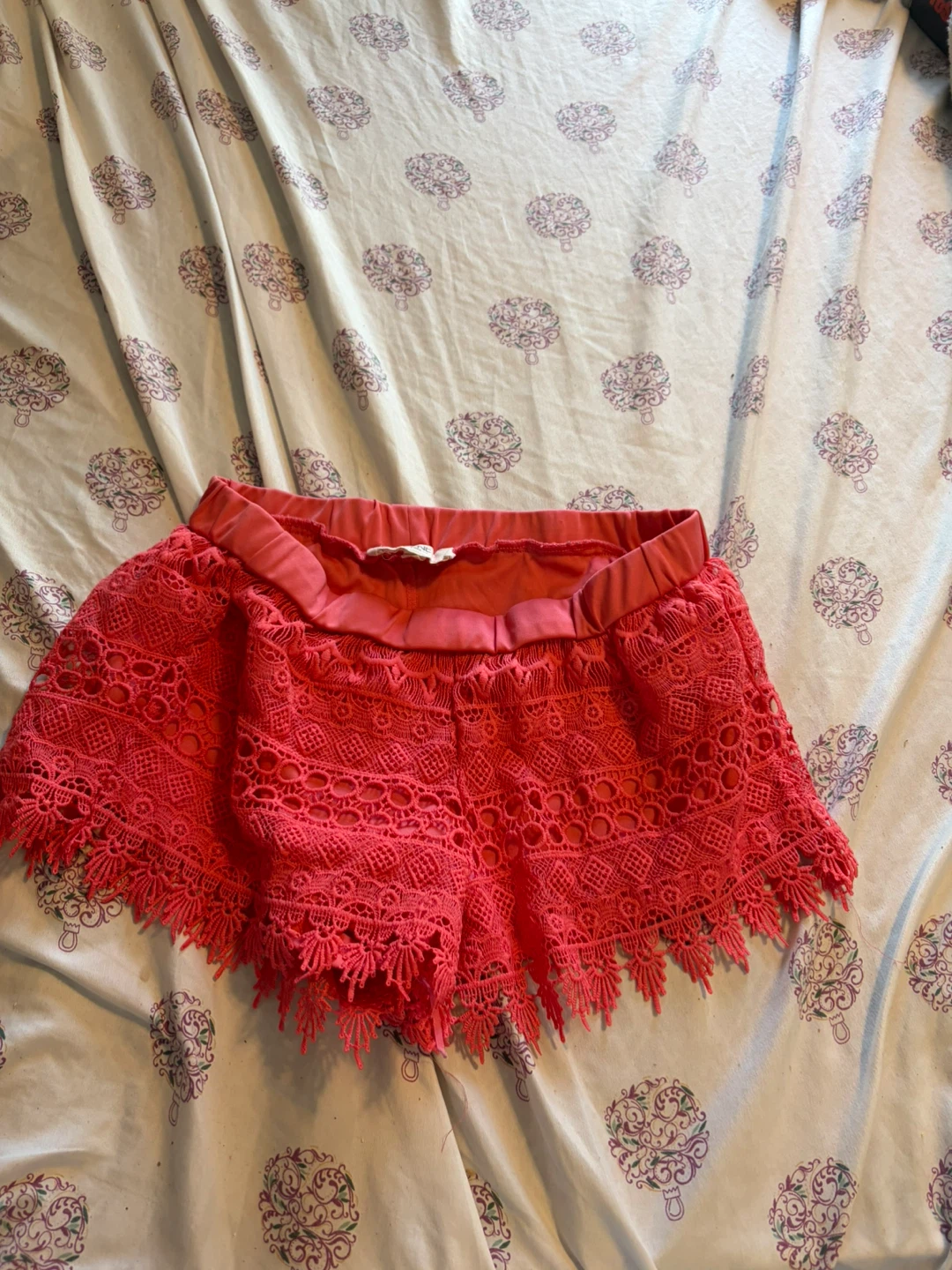 Ardene Pink Lace Shorts