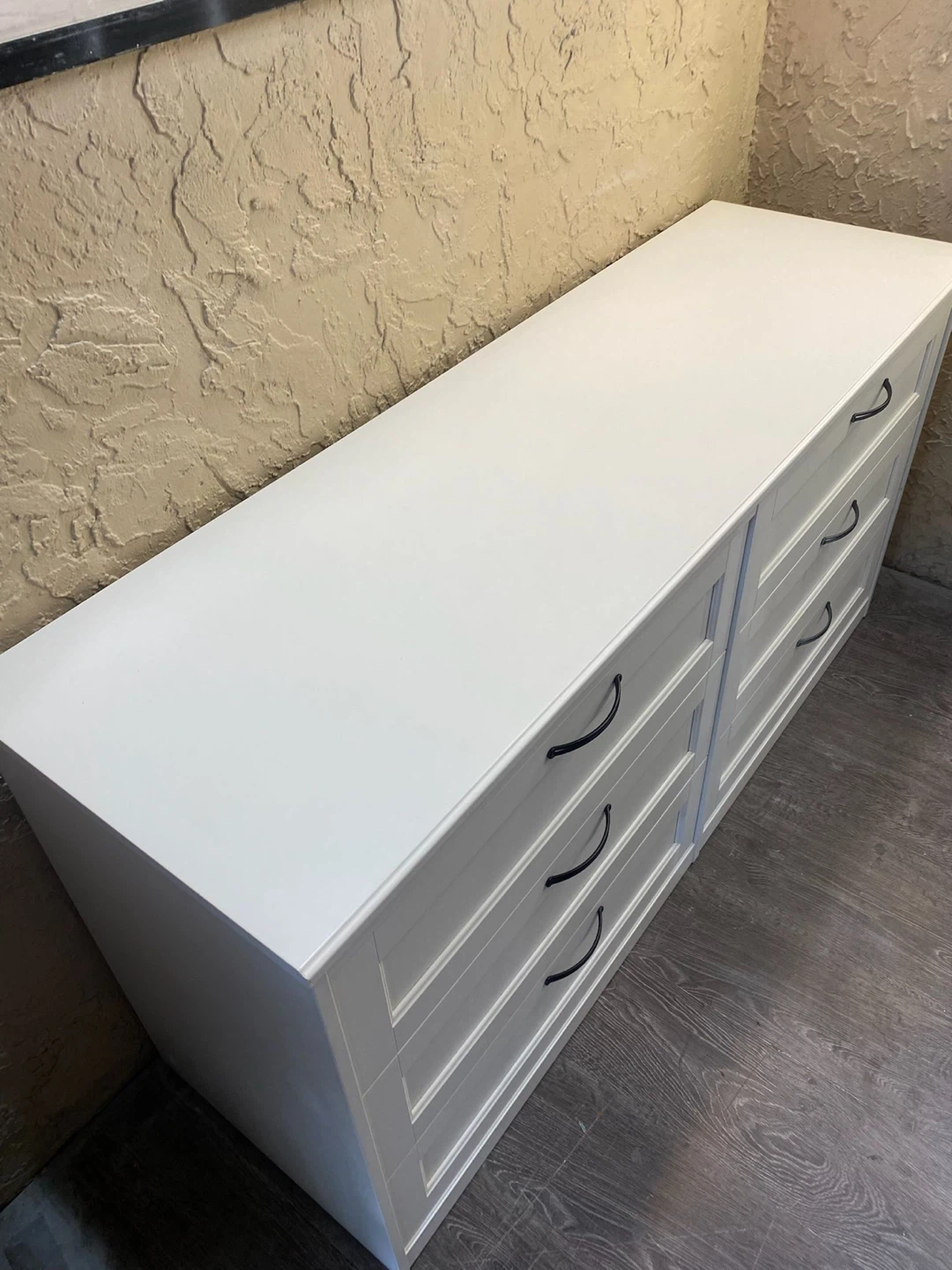IKEA Dresser with 6 white drawers - photo 3