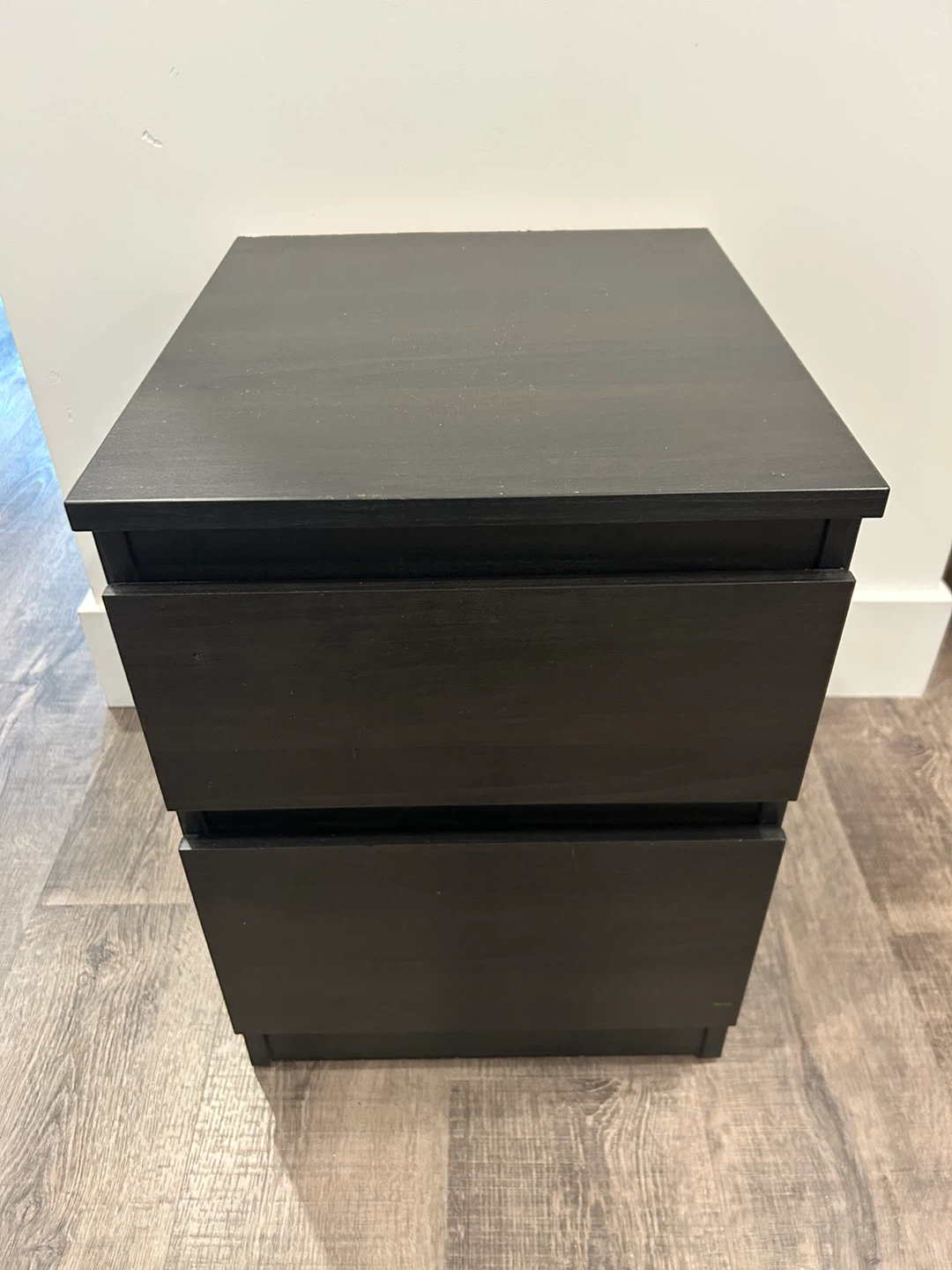 IKEA Nightstand in black brown