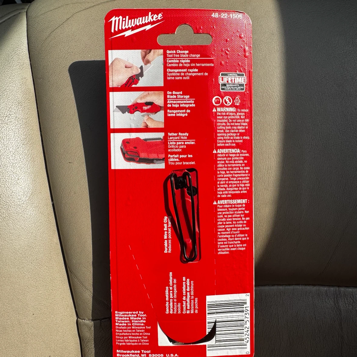 Milwaukee Fastback 6-in-1 Folding Utility Knife - photo 2