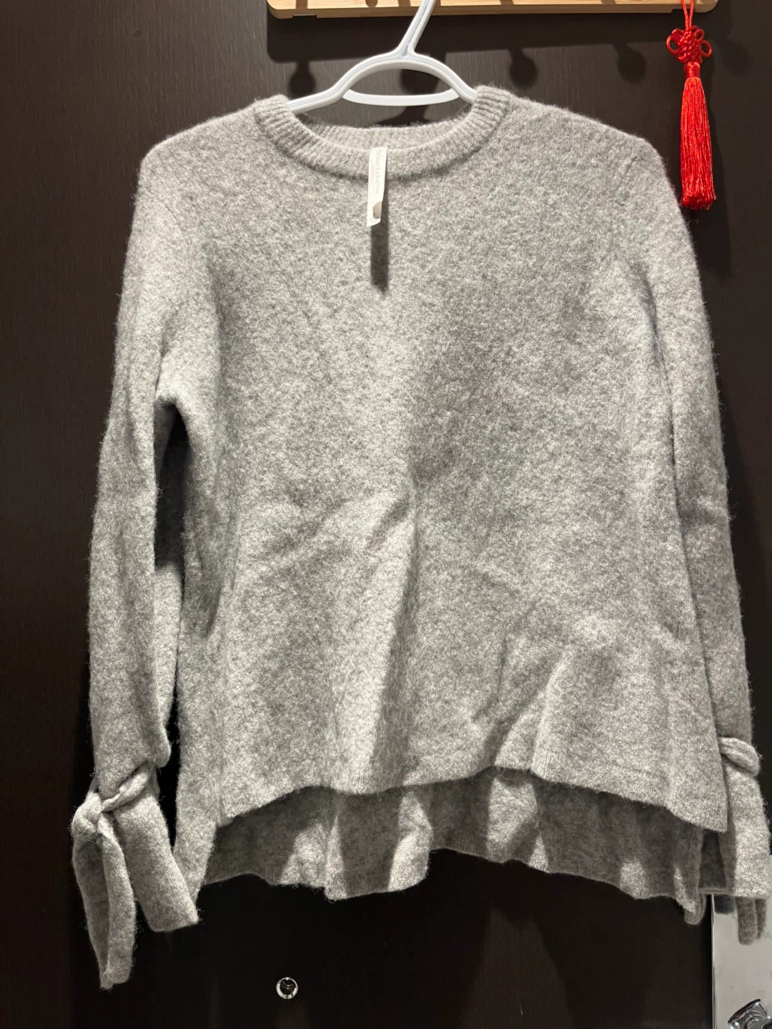 Babaton Grey Knit Sweater