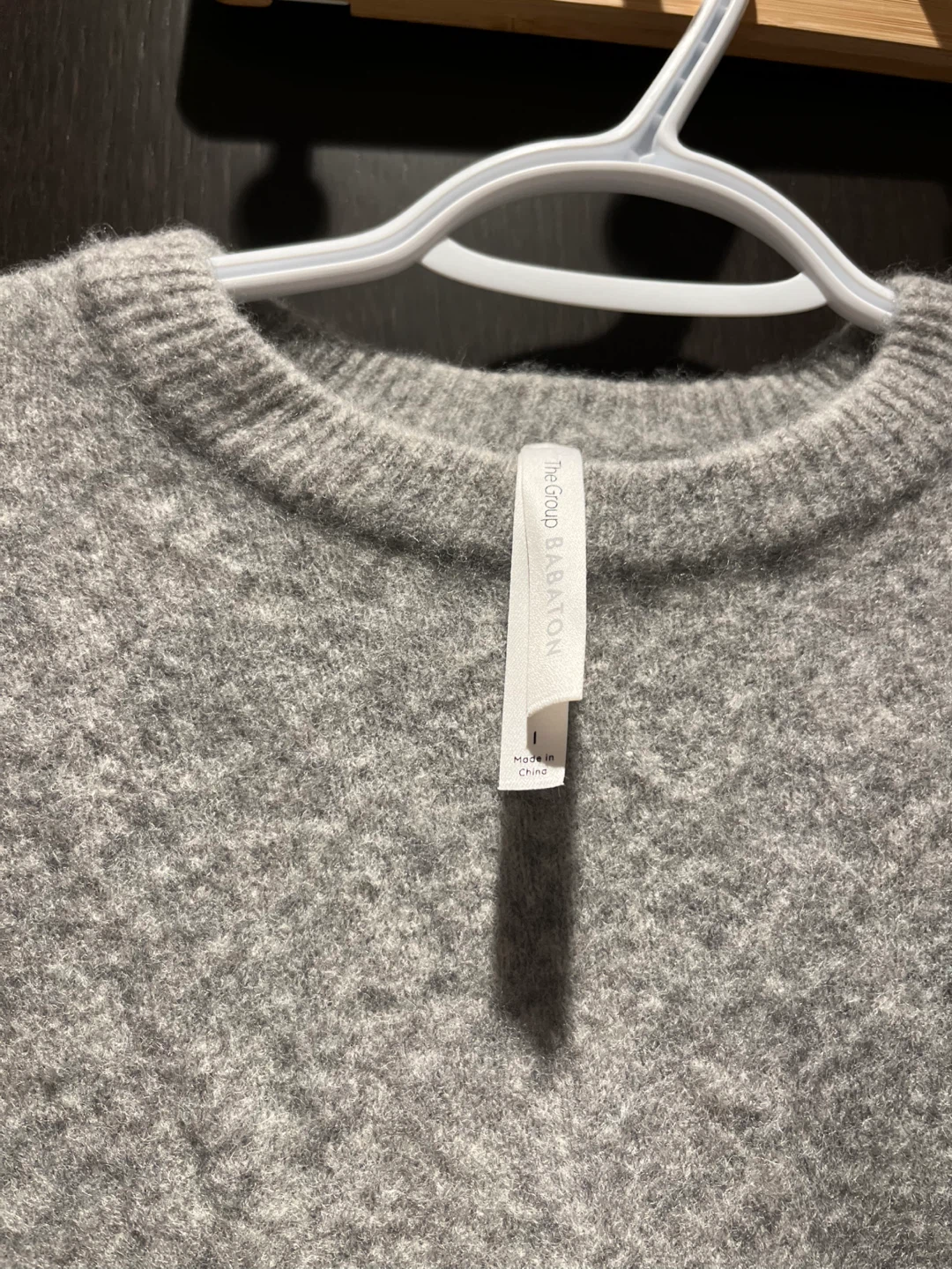 Babaton Grey Knit Sweater - photo 2