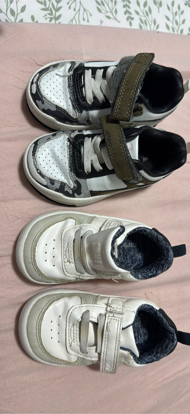 Two Pairs of Toddler Shoes Size 6