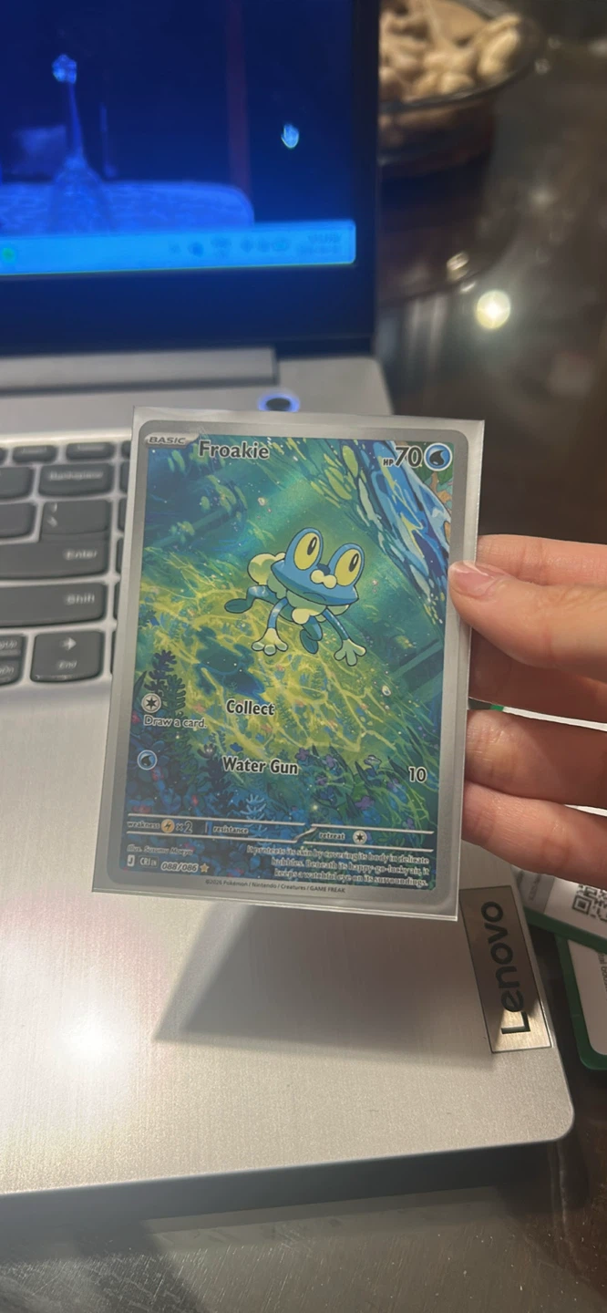 Froakie Illustration Rare Pokémon Card