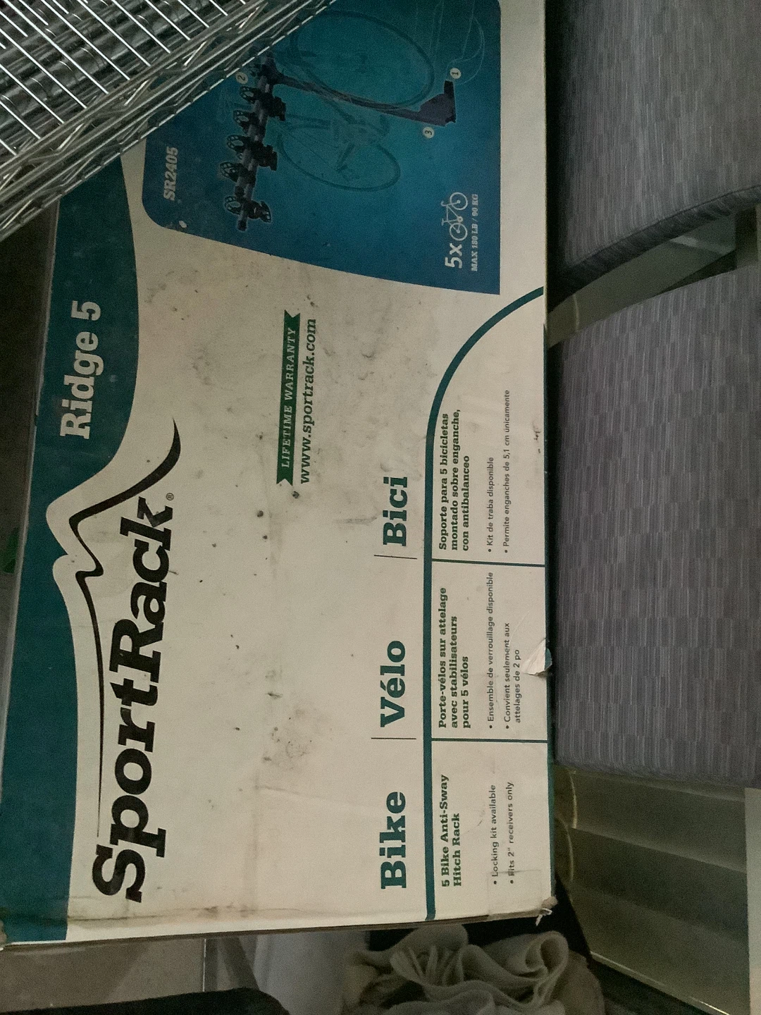 SportRack Ridge 5 Bike Anti-Sway Hitch Rack