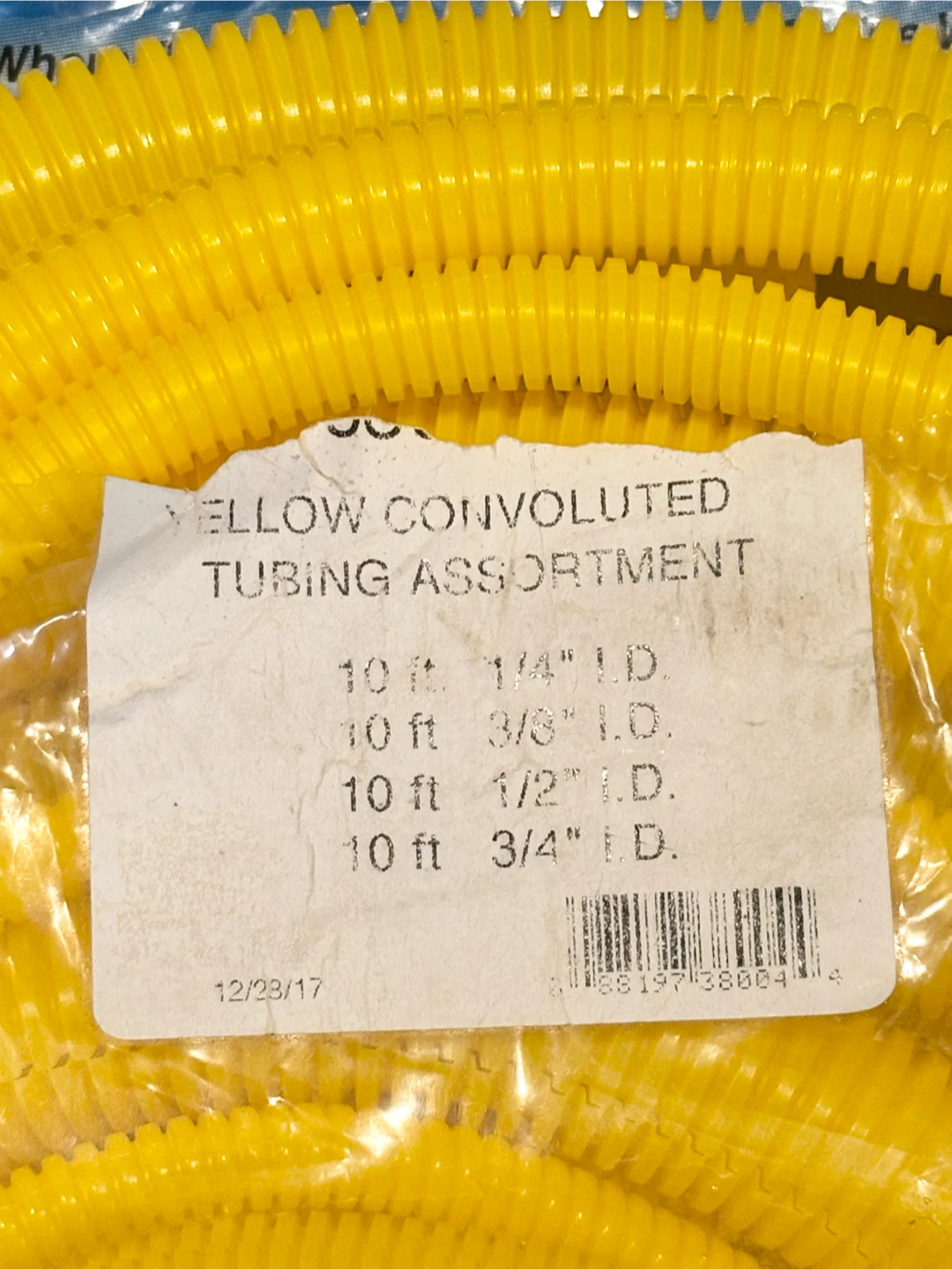 Cable Yellow Convoluted protective Tubing Assortment - photo 3