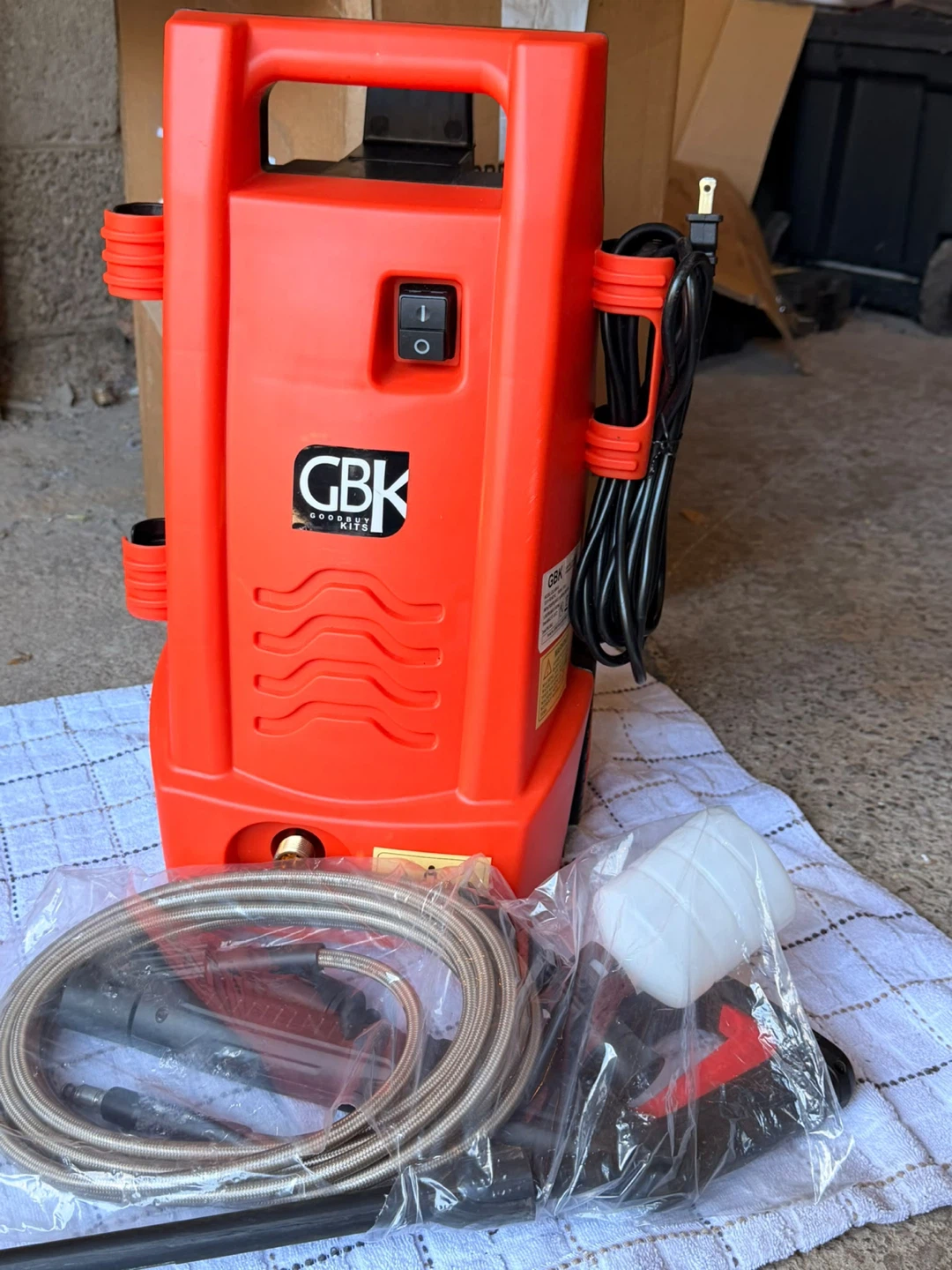 GBK Electric Pressure Washer - photo 2
