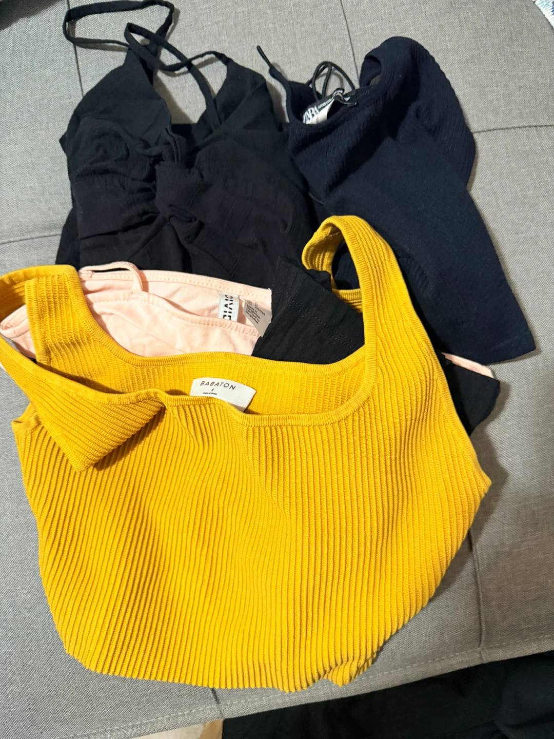 Assorted Women's Tops: Babaton, H&M, etc