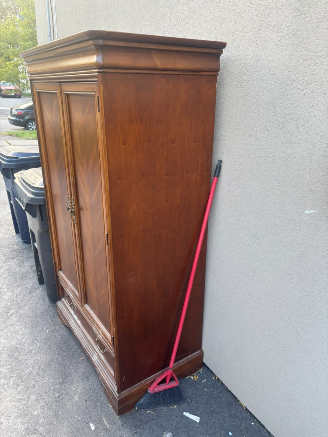 Traditional Wood Armoire - photo 4