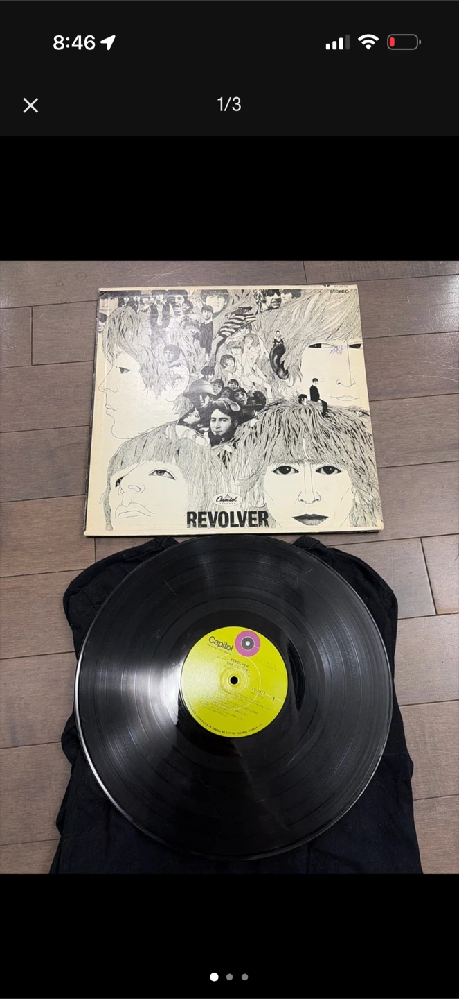The Beatles Revolver Vinyl Record
