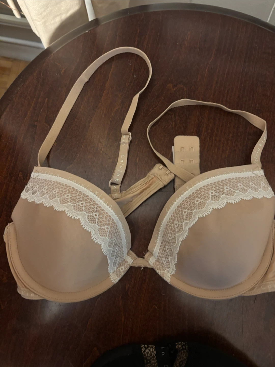 Never Worn Calvin Klein Nude Lace Bra 36A