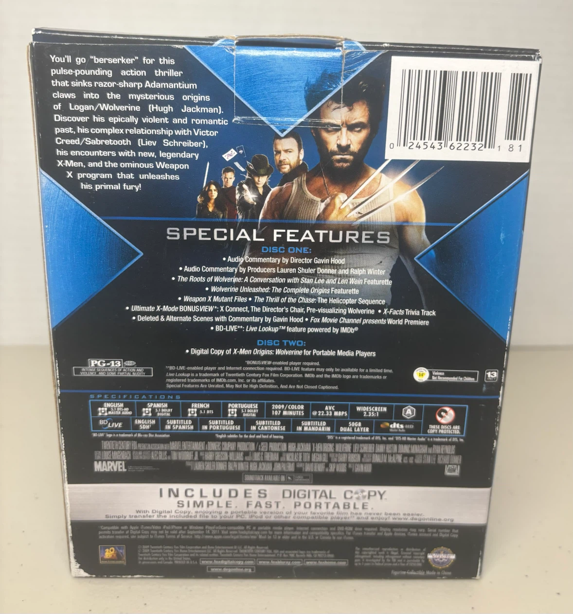 X-Men Origins: Wolverine Limited Edition Gift Set - photo 2