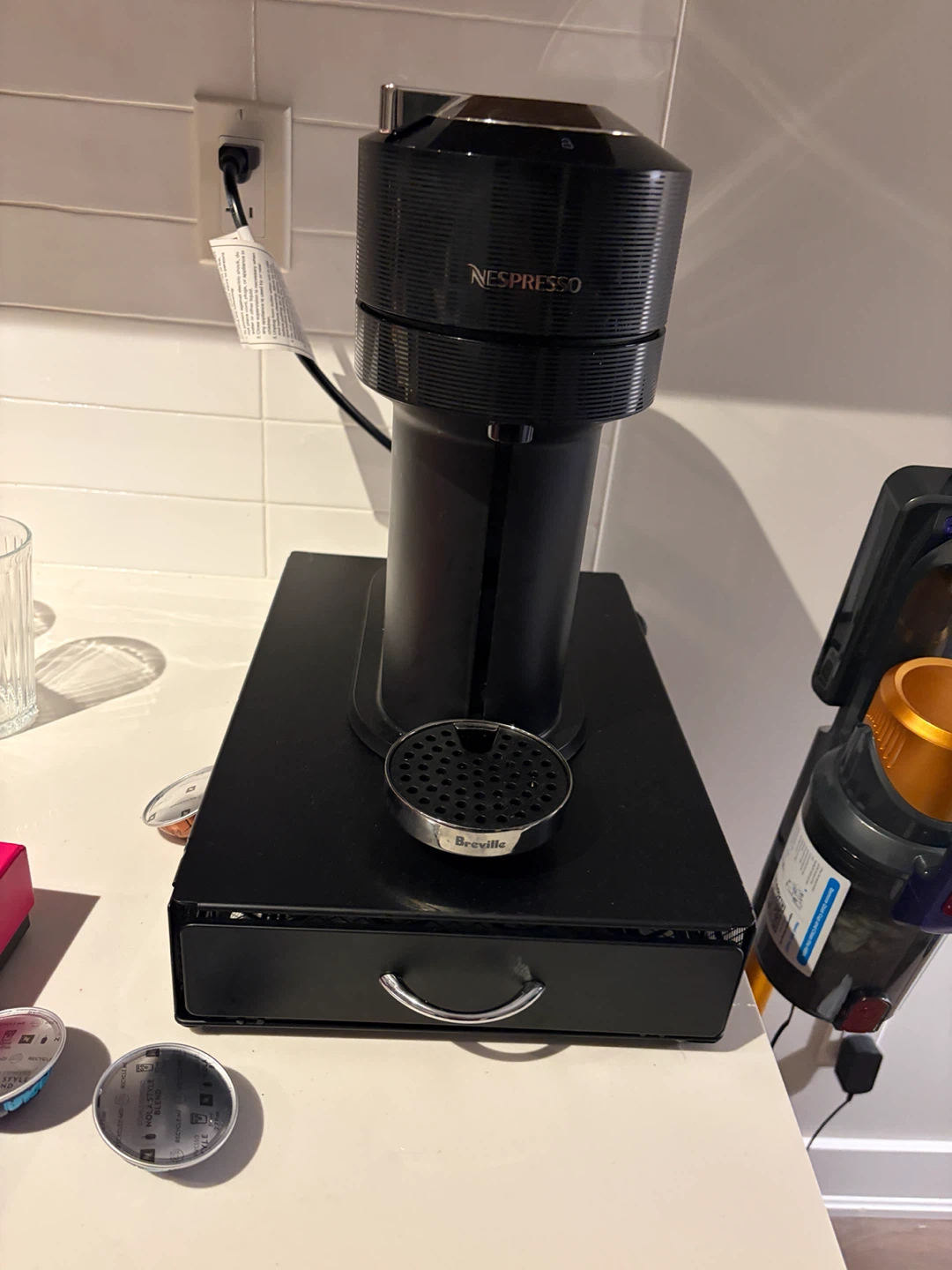 Nespresso Vertuo Next Coffee Machine with Storage Drawer