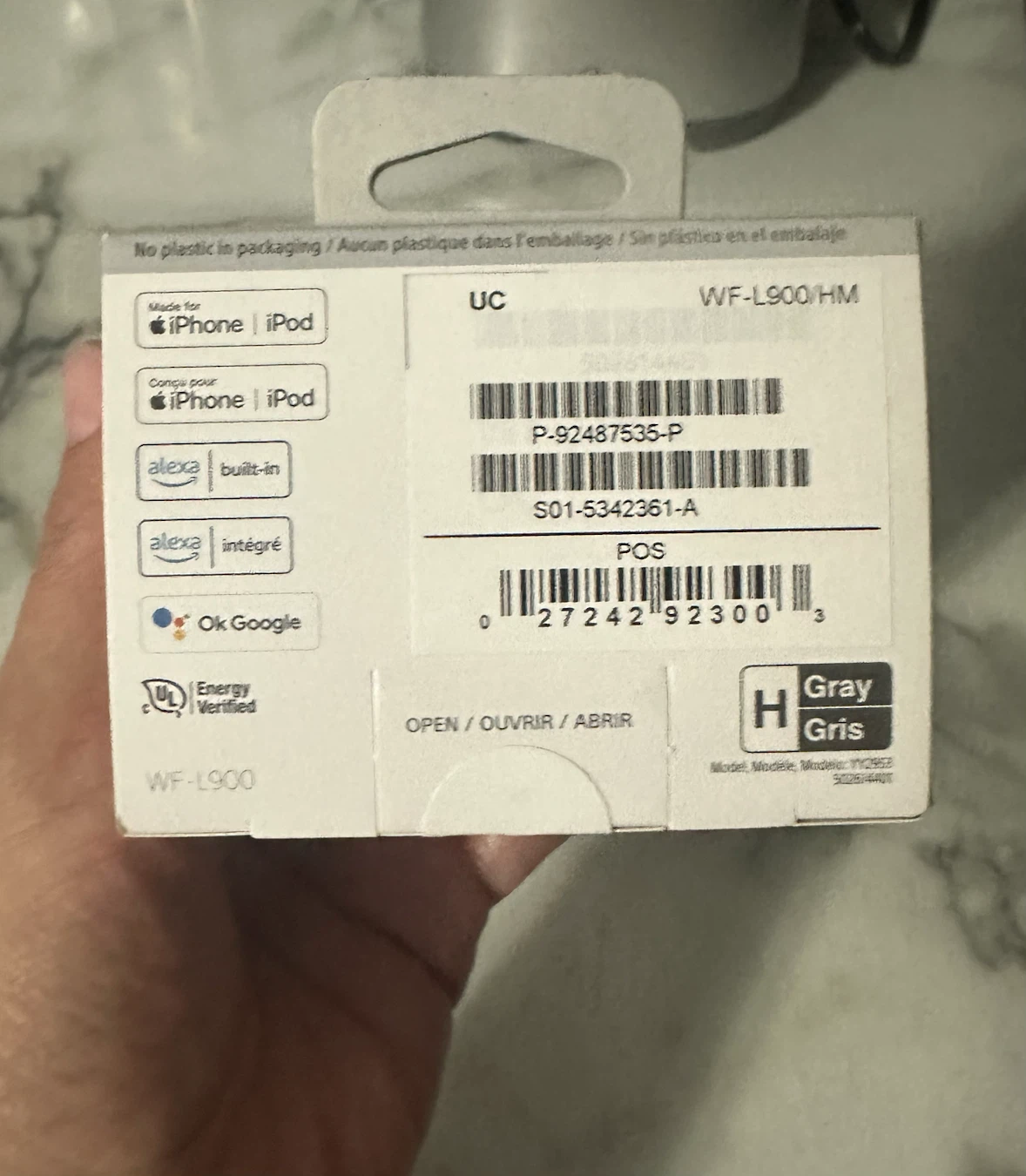 Sony LinkBuds WF-L900 Wireless Earbuds Gray - photo 3