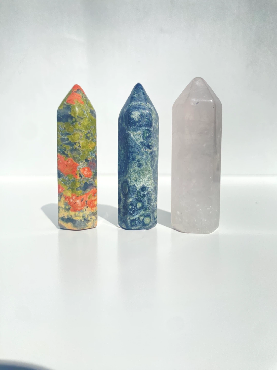 Crystal towers