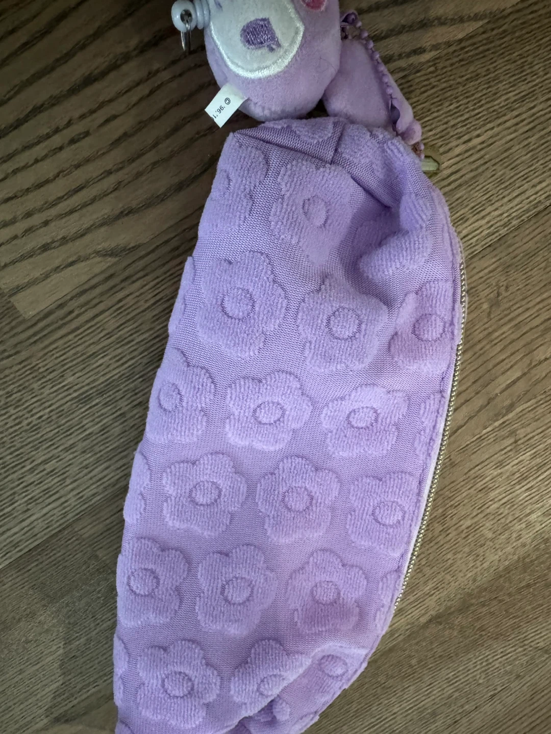 Mary Quant Purple Floral Pouch/pencilcase - photo 2