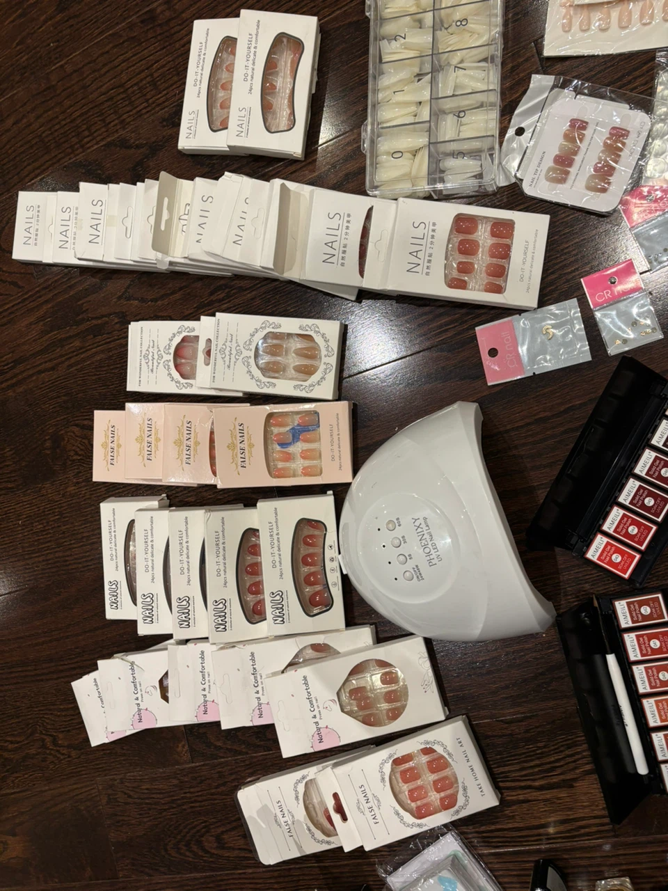 False Nail Art and Gel Polish Supply Kit - photo 3