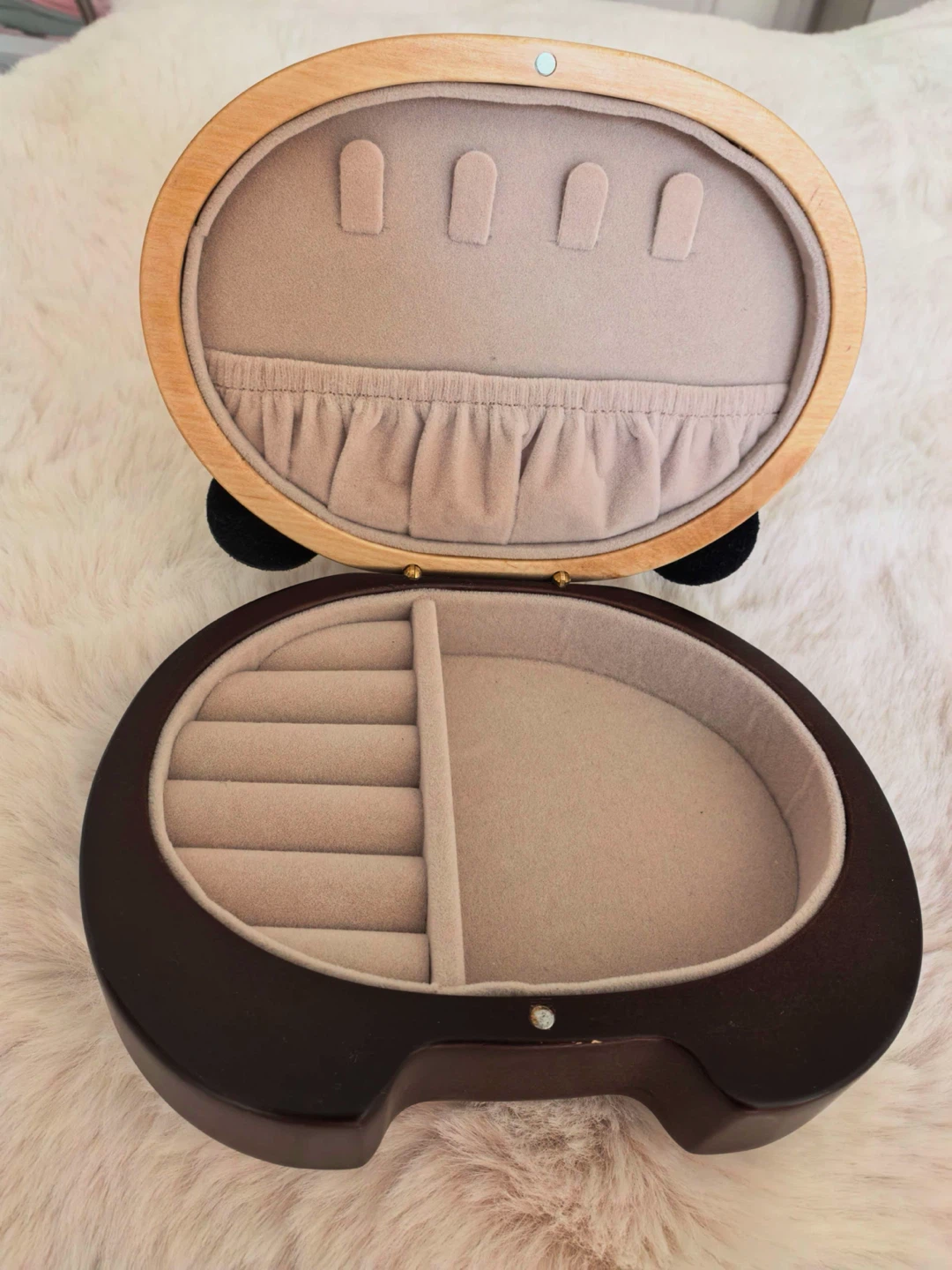 Wooden Panda Jewellery Box - photo 2
