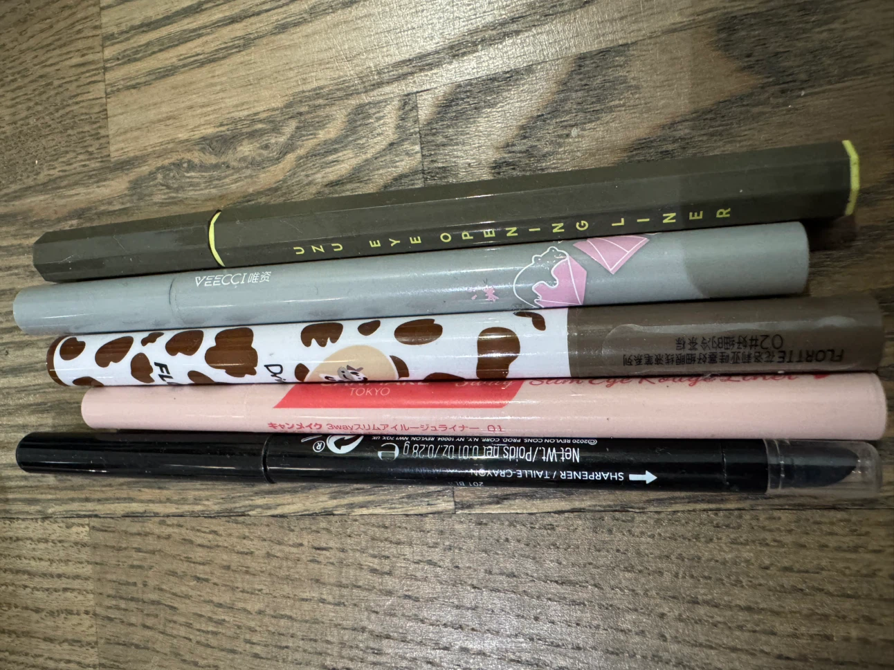 Bundle of 5 Assorted Eyeliners