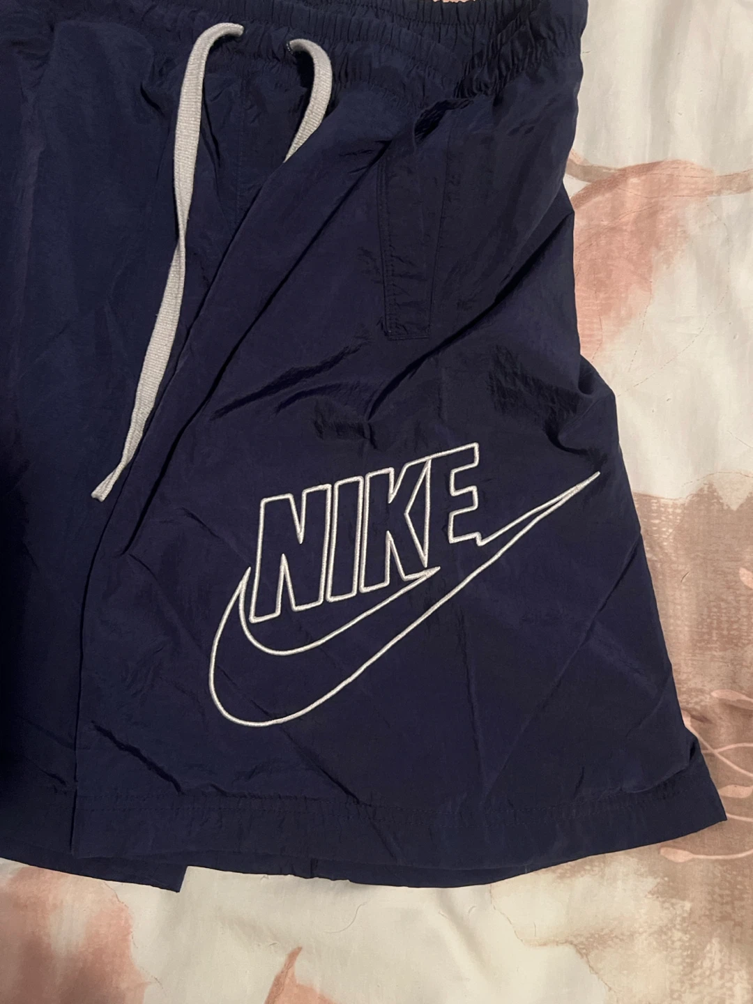 Navy Nike Nylon Shorts - photo 2