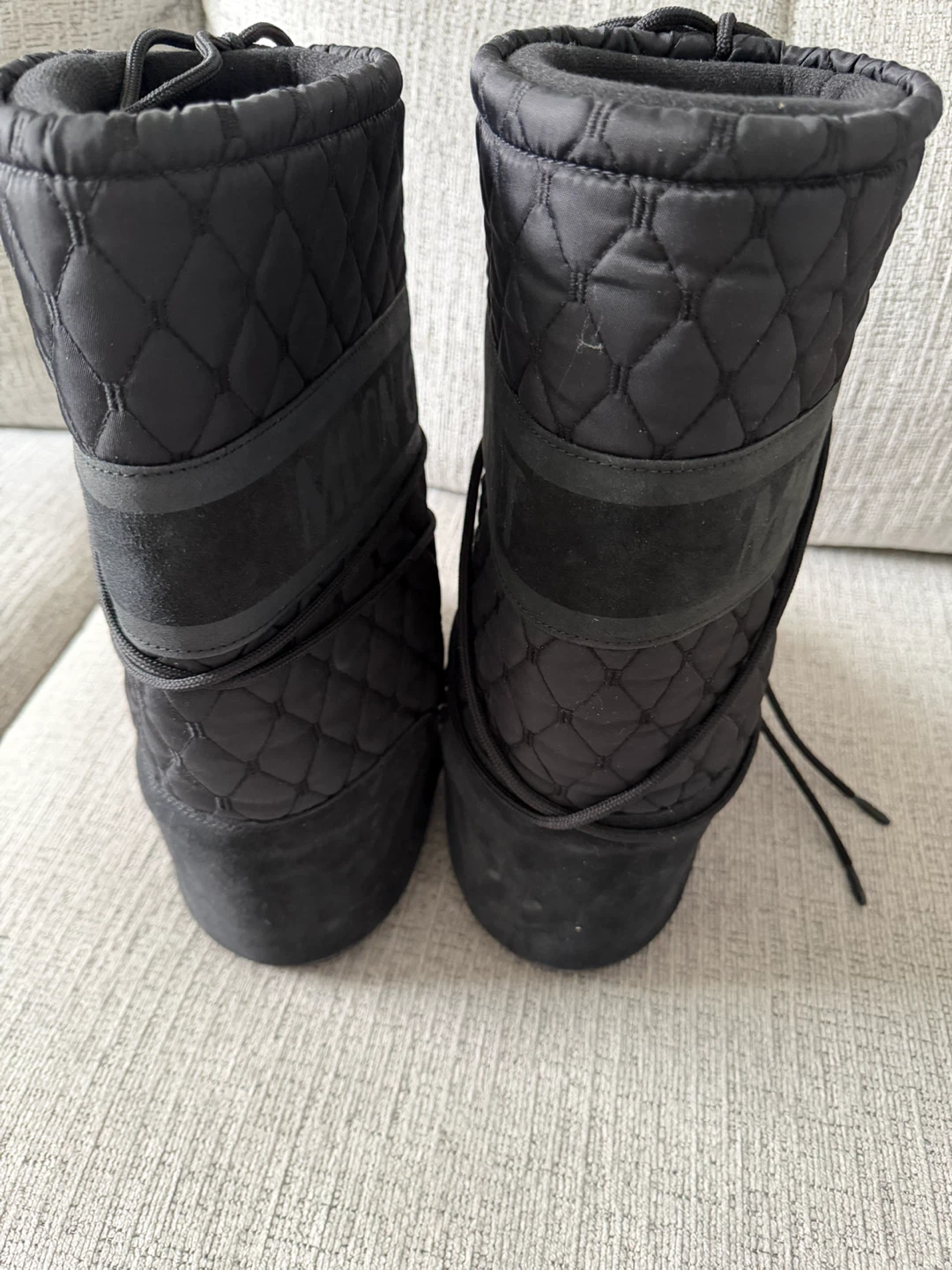 Moon Boot Quilted Black Boots - photo 4