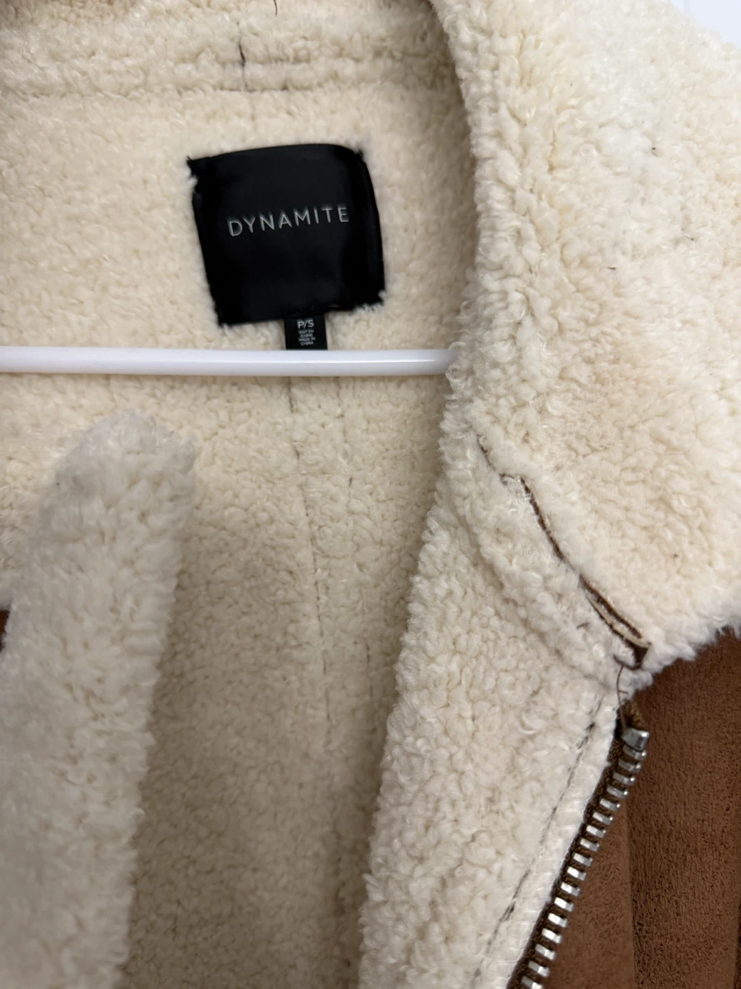 Dynamite Suede Aviator Jacket - photo 3
