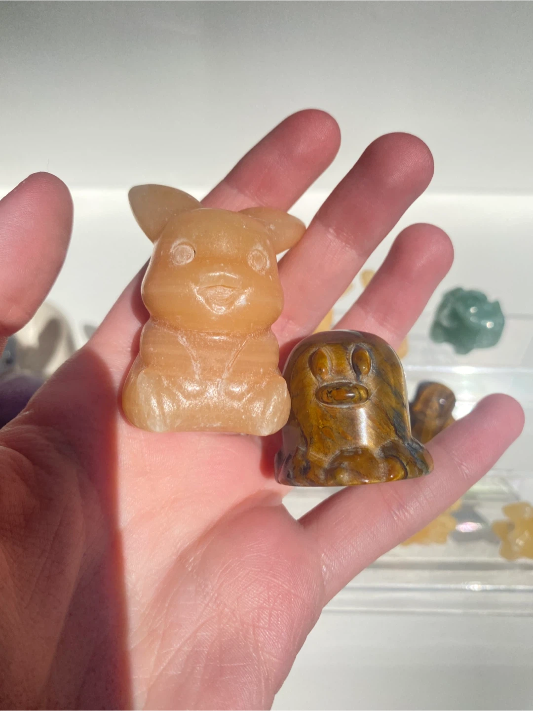 Crystal Pokemon Carvings - photo 2