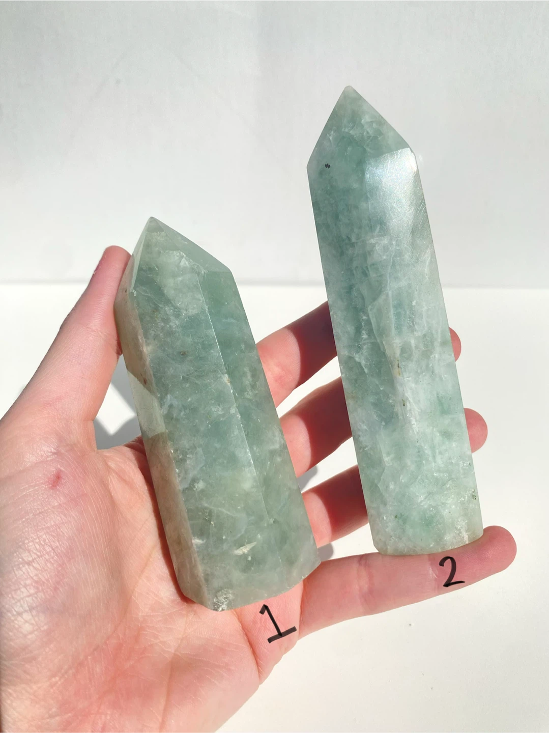 Green fluorite Towers