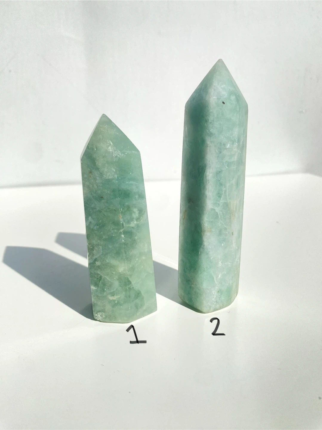 Green fluorite Towers - photo 4