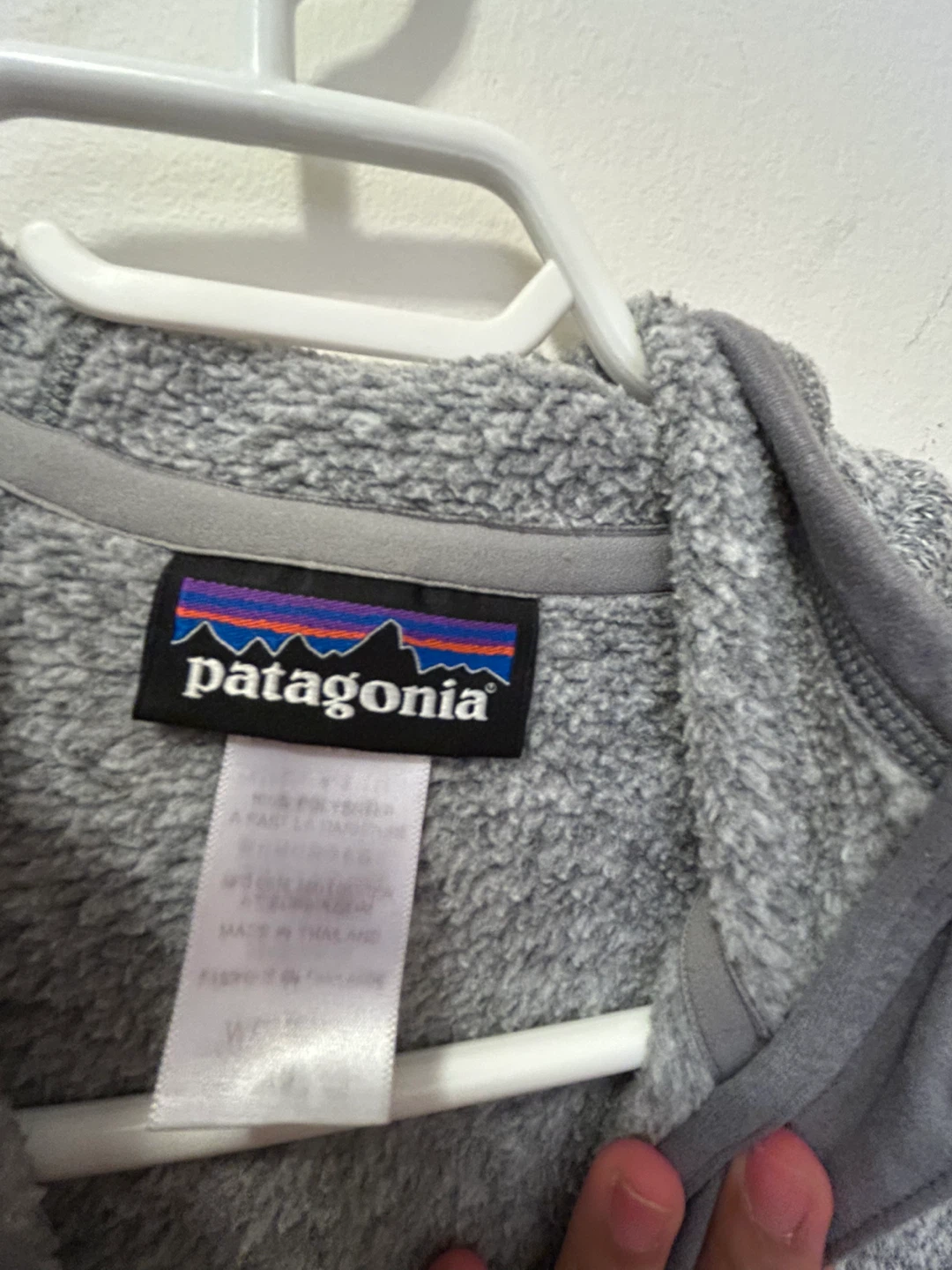 Patagonia Grey Fleece Hooded Jacket - photo 2