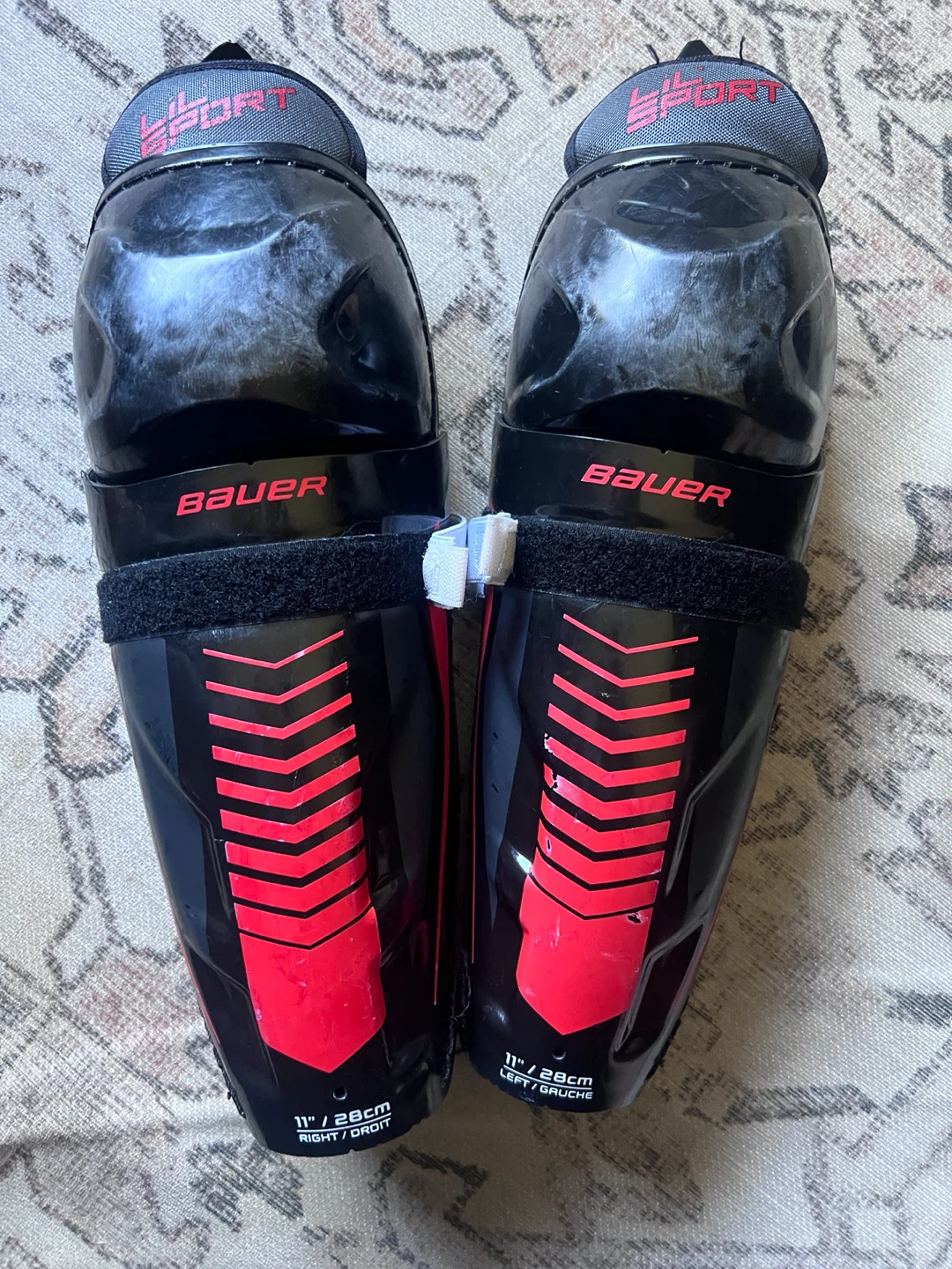 Bauer Lil Sport Shin Guards
