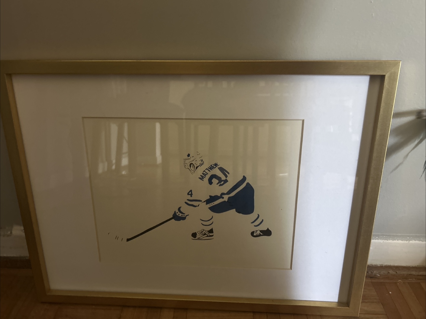 Auston Matthews Toronto Maple Leafs Framed Print