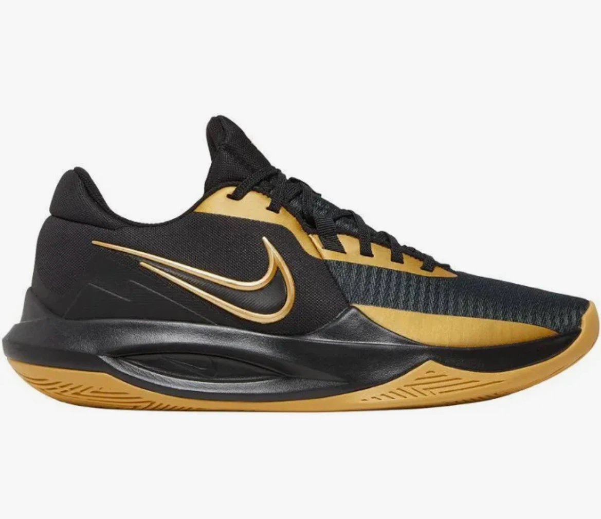 Nike Basketball Shoes Black and Gold - photo 2