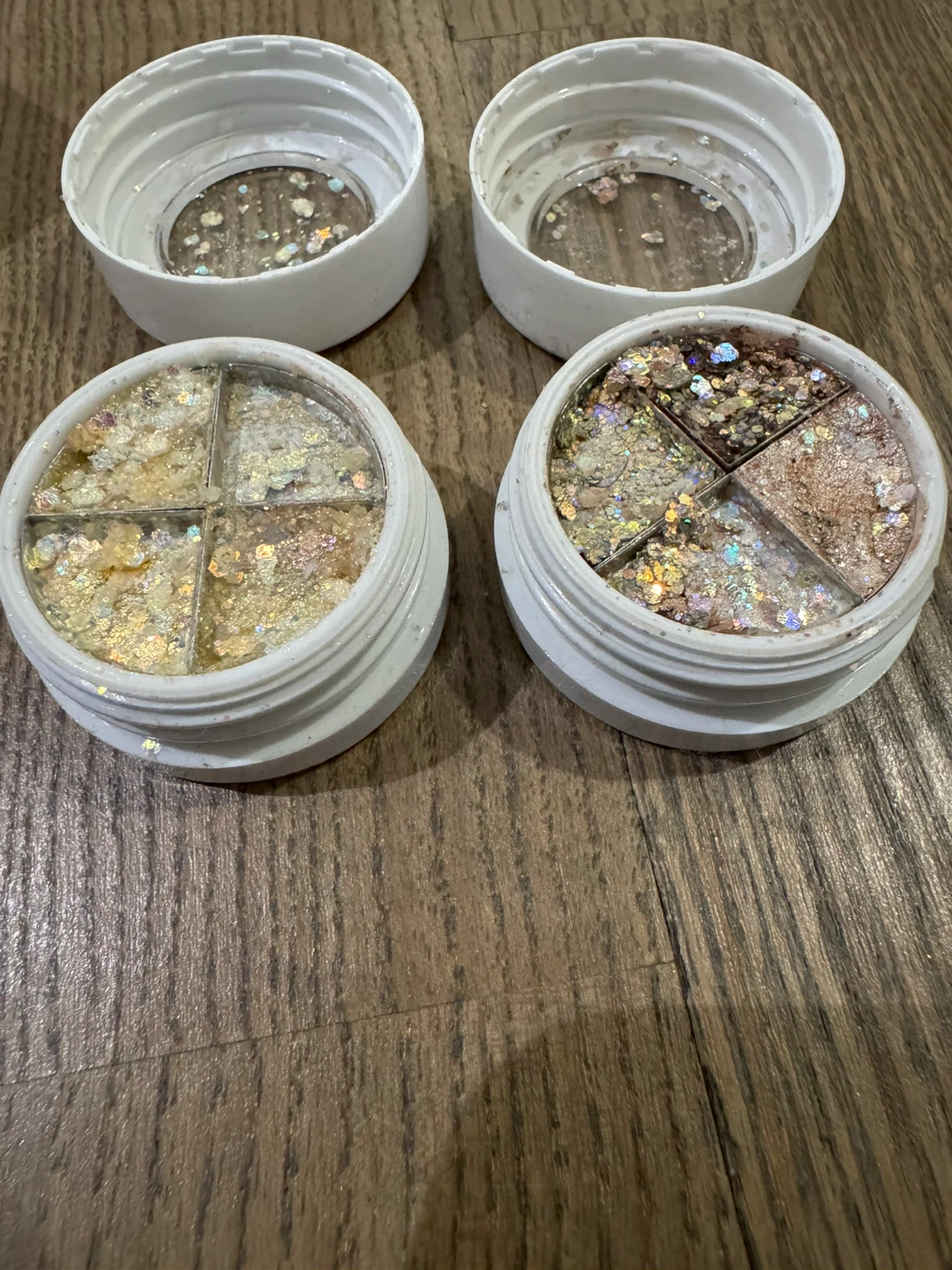 warm&cold Glitter Eyeshadow Palettes