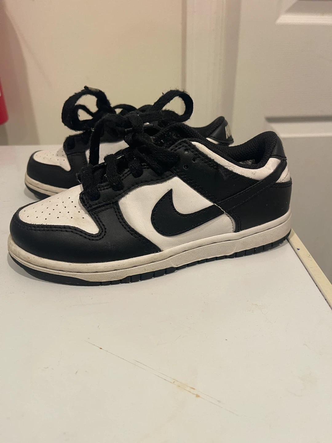Nike Dunk Low Black and White Kids Shoes