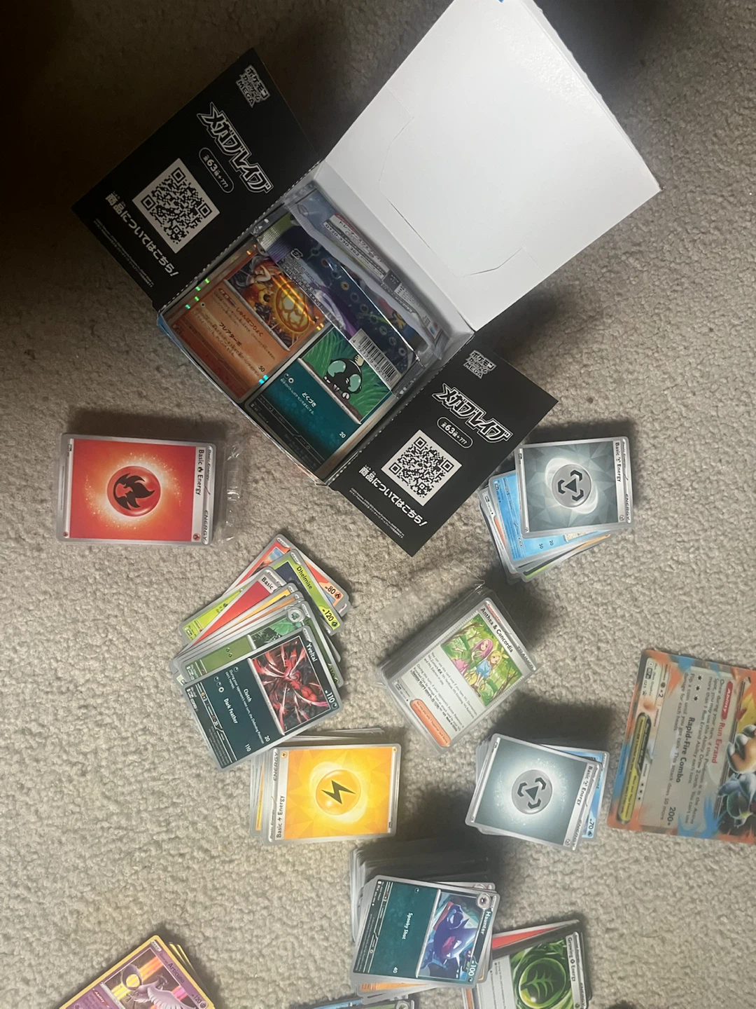 Large Collection of Assorted Pokemon Trading Cards