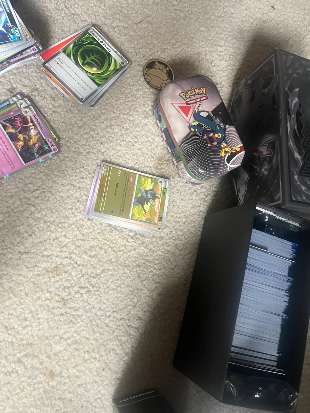 Large Collection of Assorted Pokemon Trading Cards - photo 3