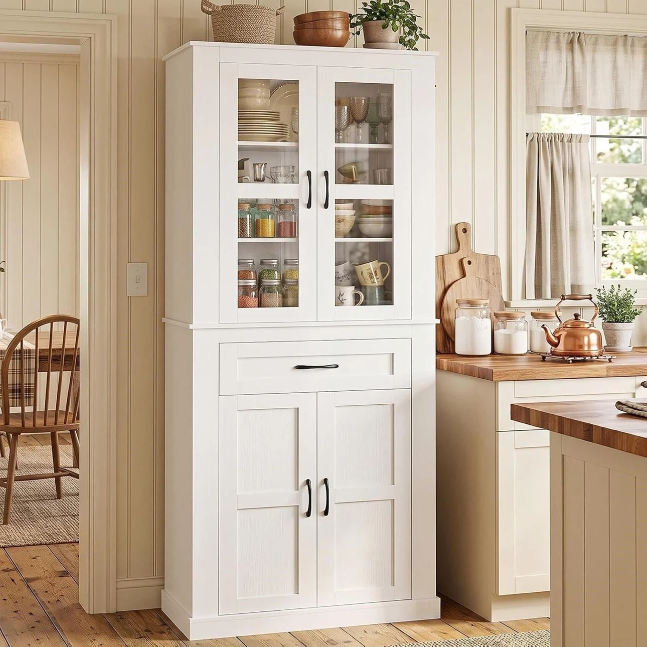 Rosalind Wheeler Kitchen Pantry Cabinet BRAND NEW (SEALED)