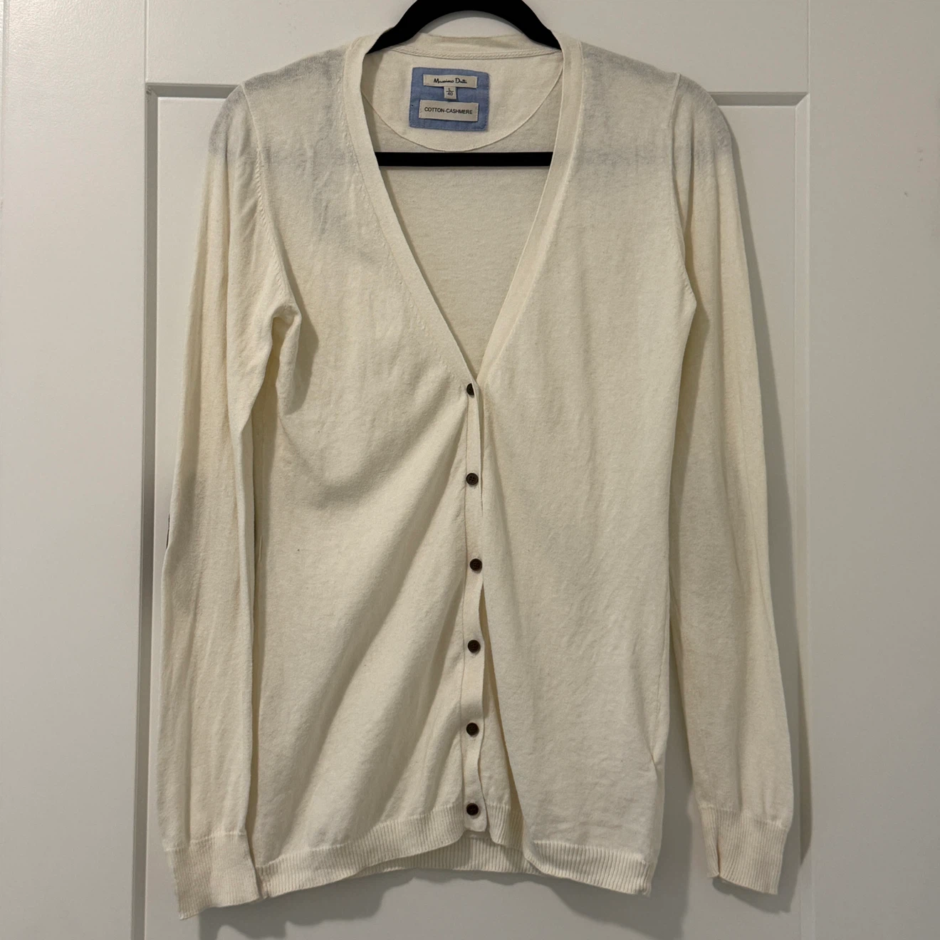 Massimo Dutti women's cotton-cashmere cardigan
