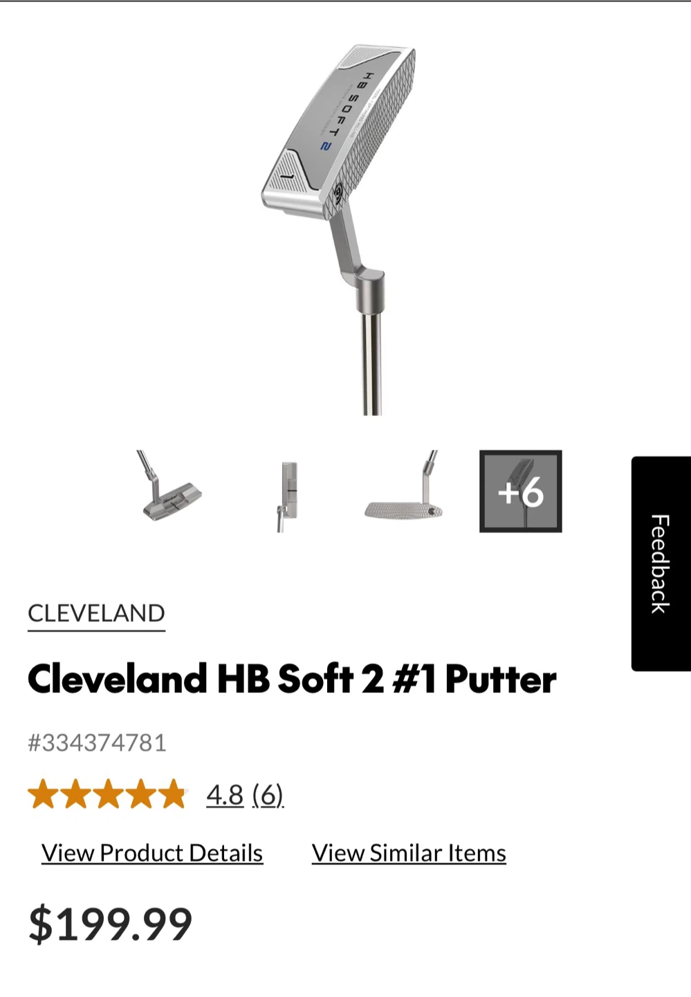 Cleveland HB Soft 2 #1 Putter - photo 5