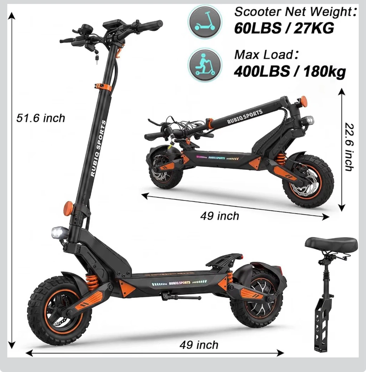 Rubiq Sports Electric Scooter - photo 2