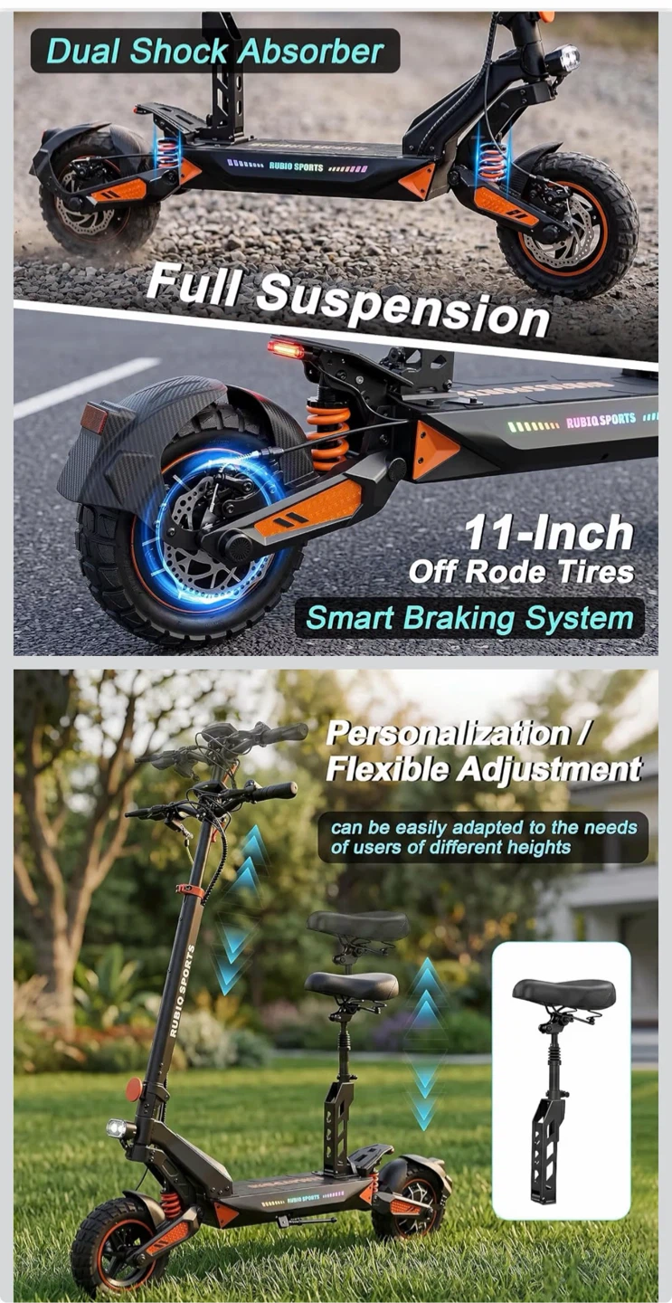 Rubiq Sports Electric Scooter - photo 4