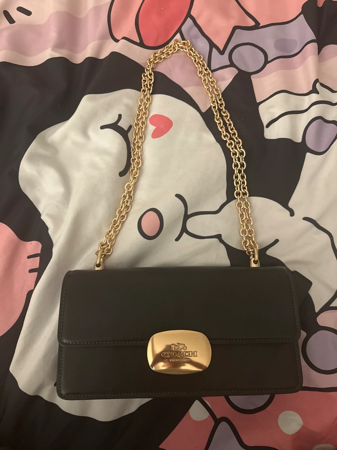 Coach Leather Shoulder Bag