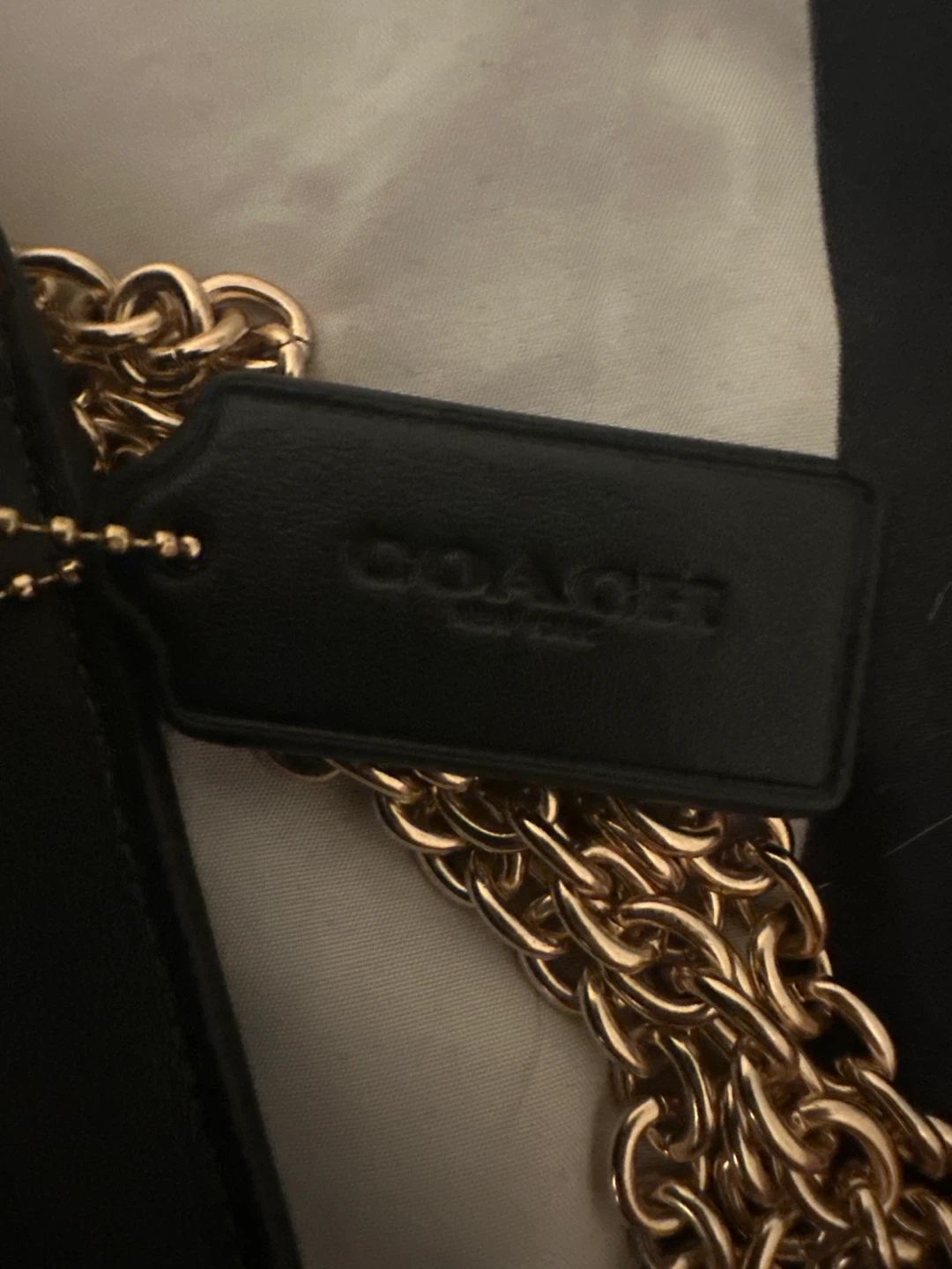 Coach Leather Shoulder Bag - photo 4