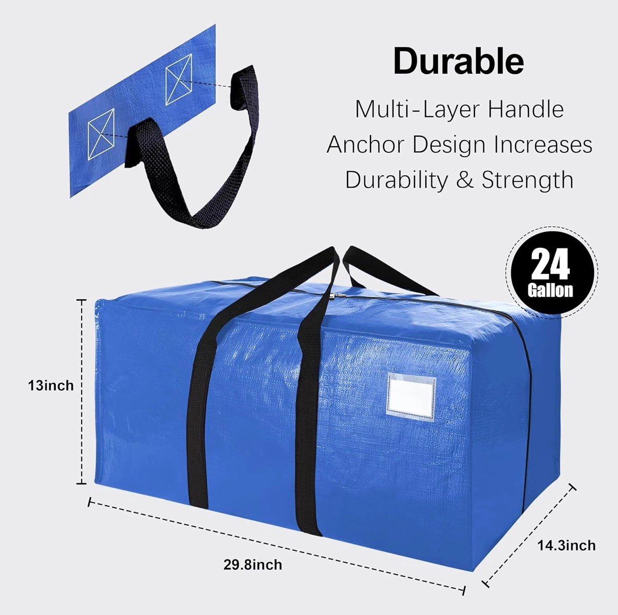 24 Gallon Durable Storage Bag - Orange - photo 2