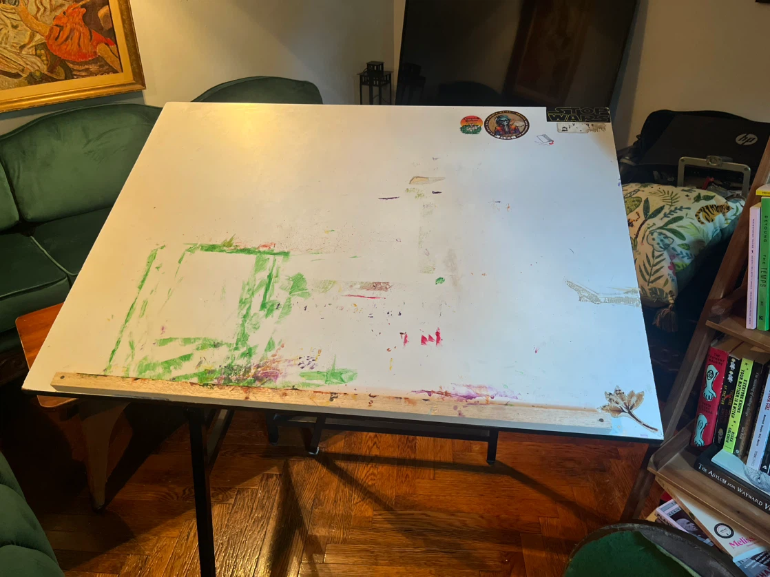 Large drafting table 42x32